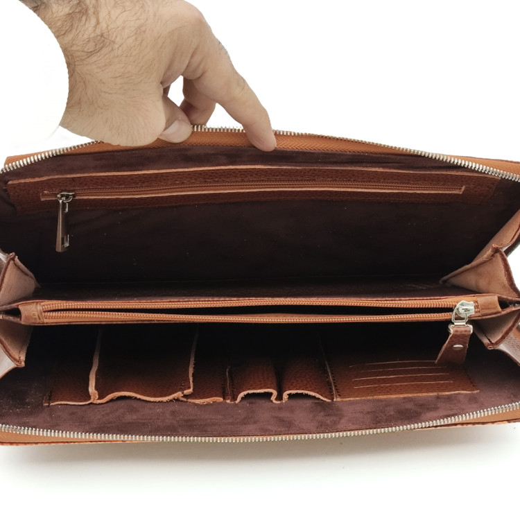 کیف فولدر و کلاسوری تمام چرم طبیعی چنار چرم تبریز